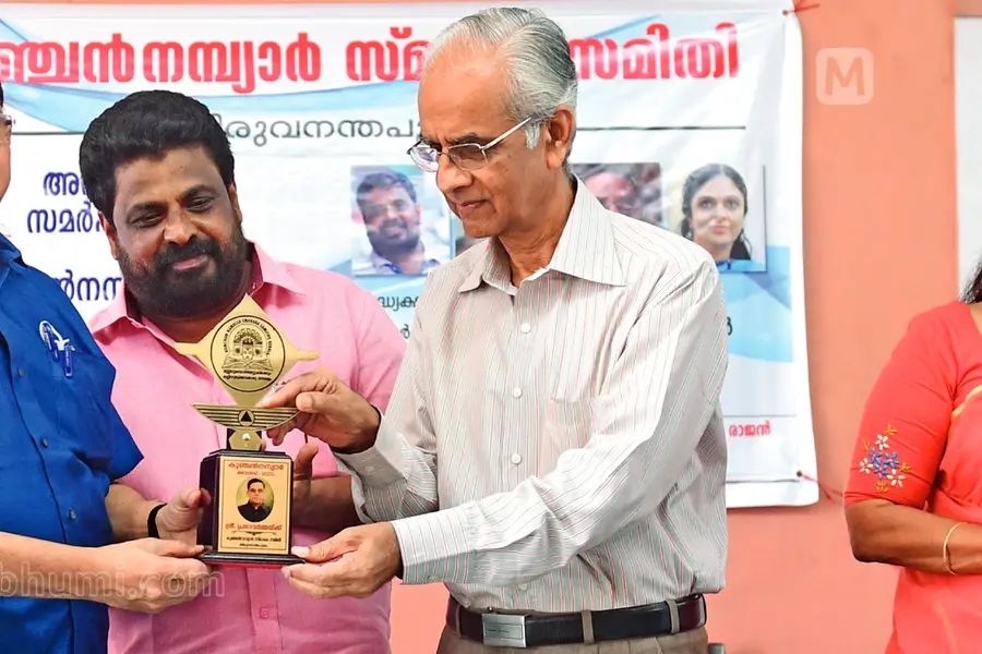 Poet Prabha Varma receives Kunchan Nambiar Award