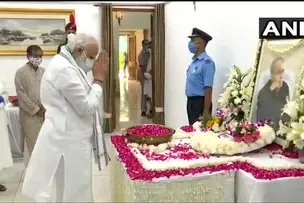 President, VP, Prime Minister pay last respects to Mukherjee
