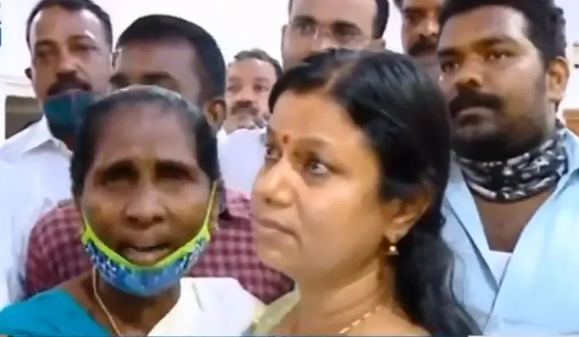 Bindhu Krishna | Screengrab: Mathrubhumi News
