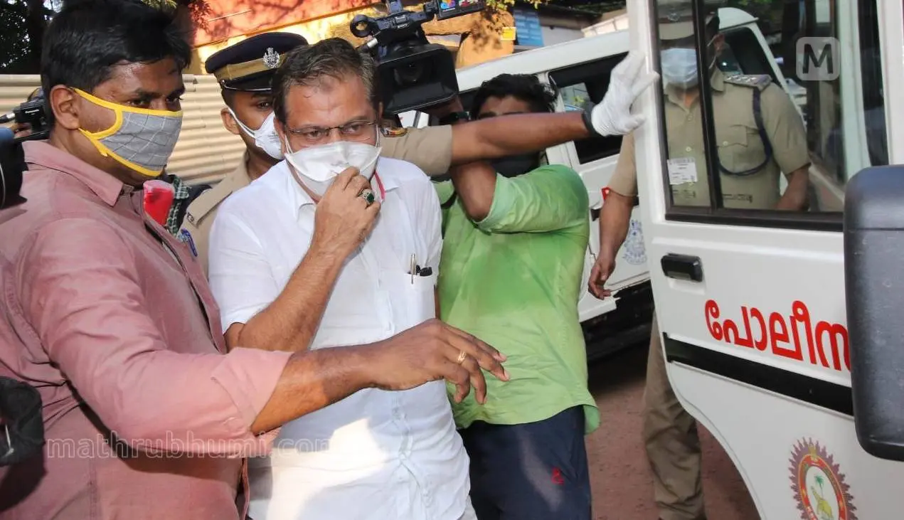 MC Kamaruddin MLA taken for medical checkup at general hospital after arrest | Photo: Ramnath Pai