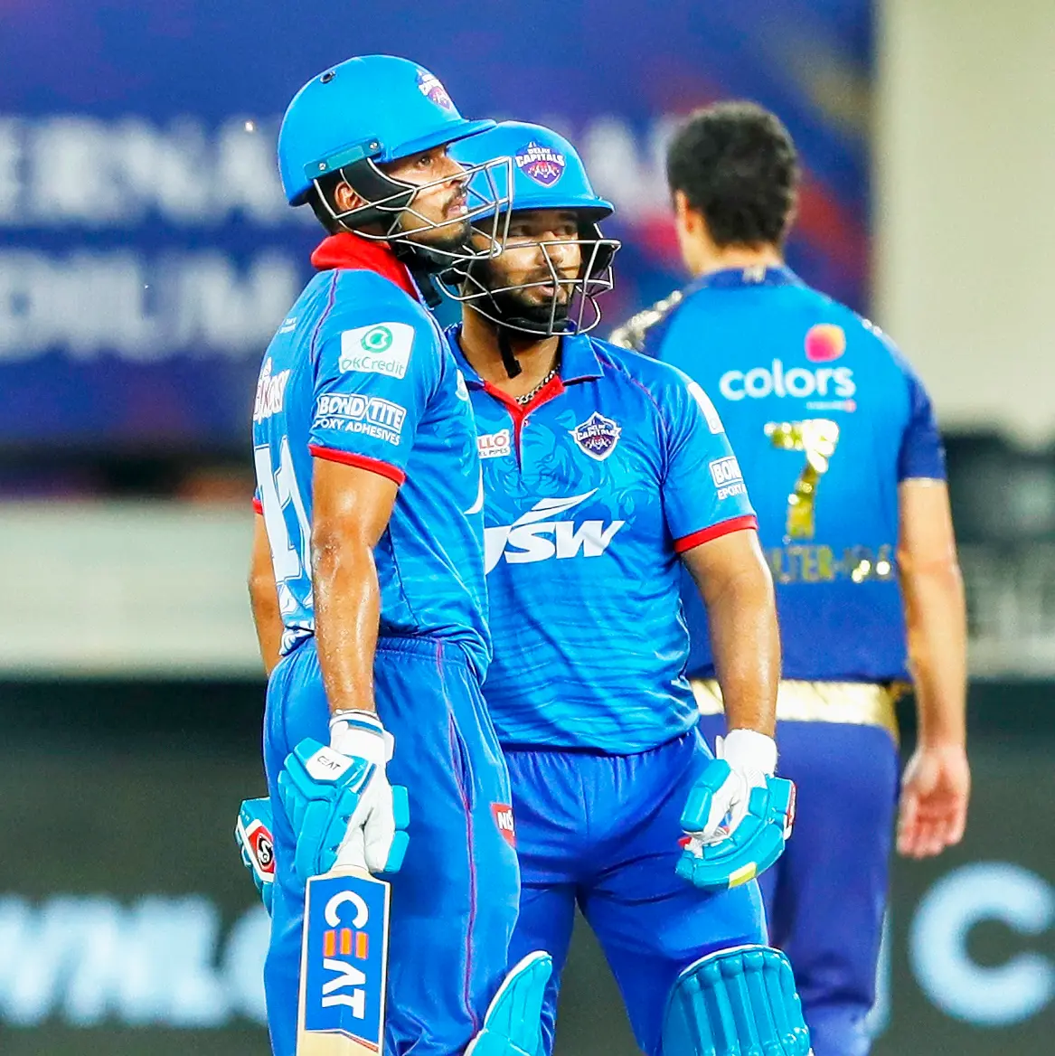 Shreyas Iyer and Rishabh Pant | Photo: Twitter|@DelhiCapitals
