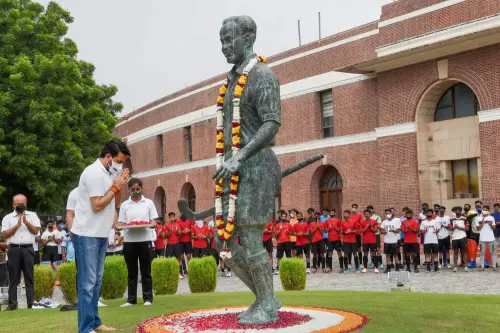Sports fraternity pays tribute to Major Dhyan Chand on his birth anniversary