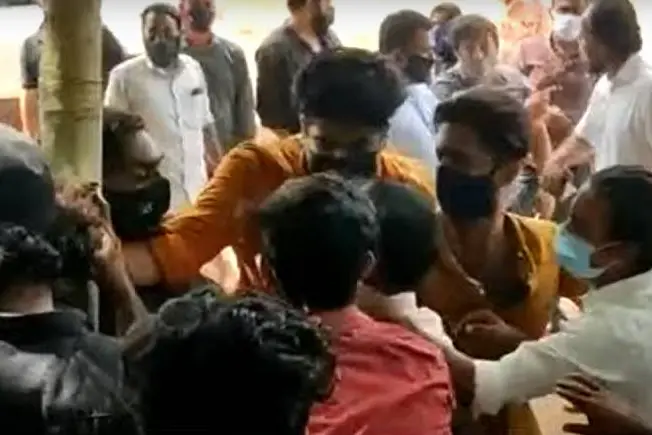 Scuffle breaks out at vaccination centre in Kasaragod