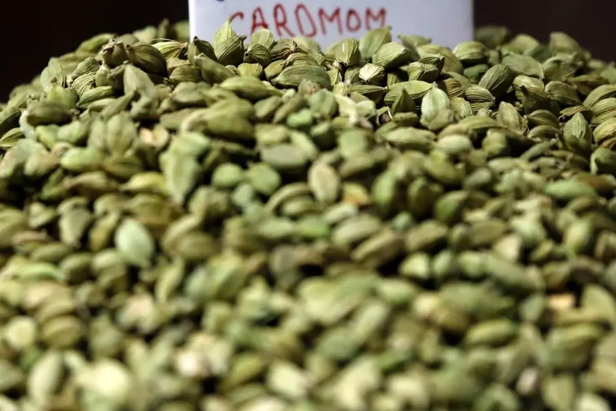 Highly toxic pesticide found in cardamom; difficult to remove residues
