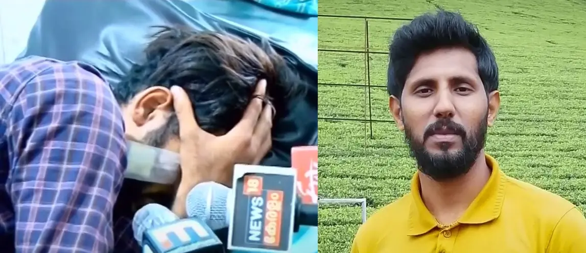 Injured Shuhaib and Ouf Abdul Rahman | Screengrab: Mathrubhumi news
