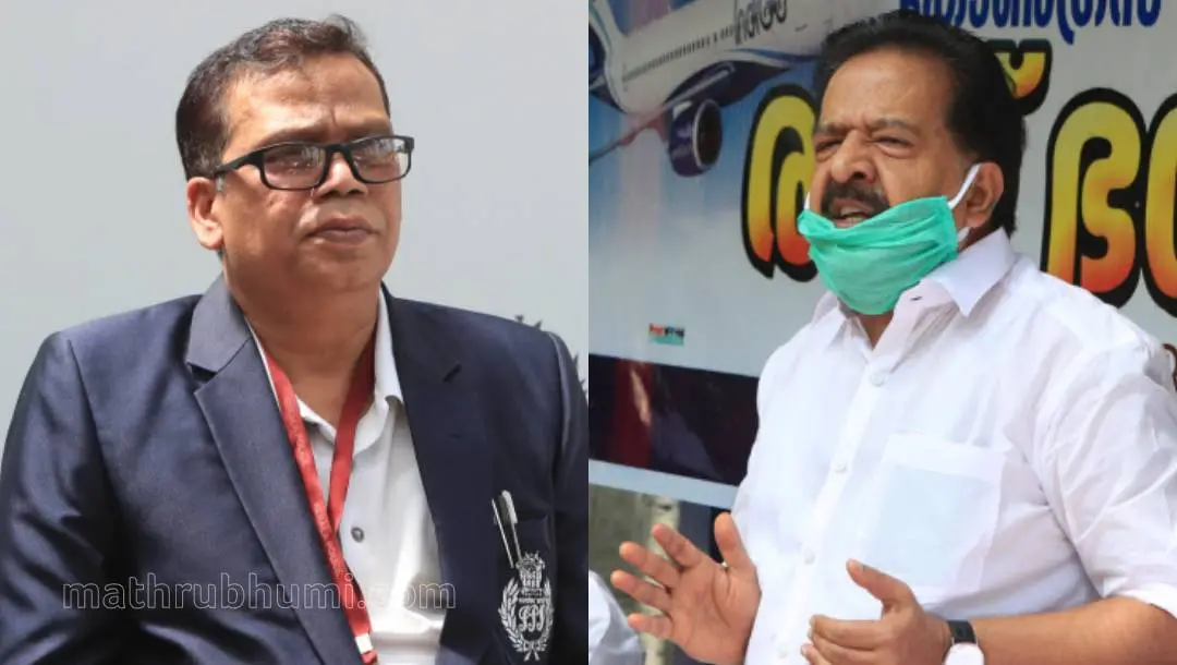 ലോക്നാഥ് ബെഹ്റ, രമേശ് ചെന്നിത്തല | ഫോട്ടോ: മാതൃഭൂമി