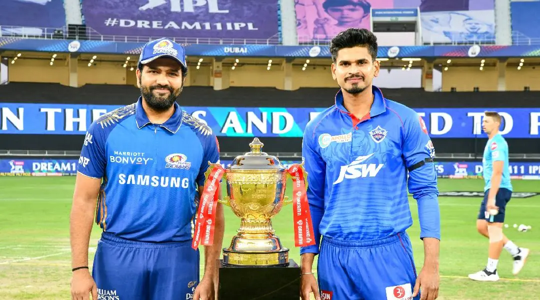 Rohit Sharma and Shreyas Iyer | Photo: https:||twitter.com|IPL