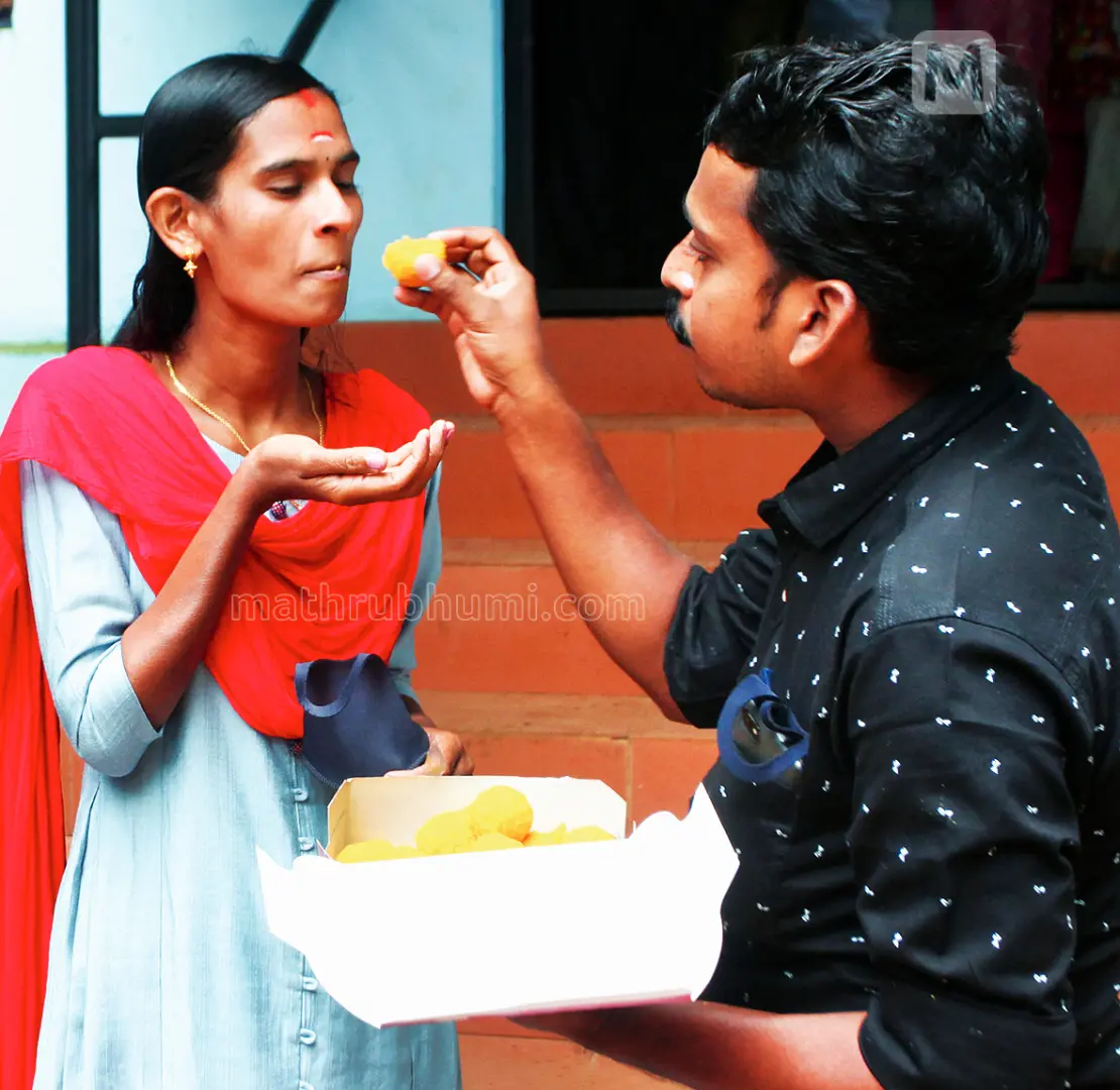 Sajitha and Rahman | Photo: Mathrubhumi