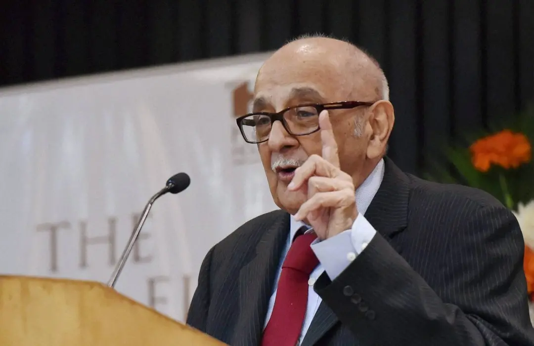 Fali S Nariman | Photo: PTI