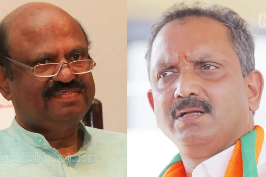 CV Ananda Bose's report recommends to replace K Surendran from BJP state president post