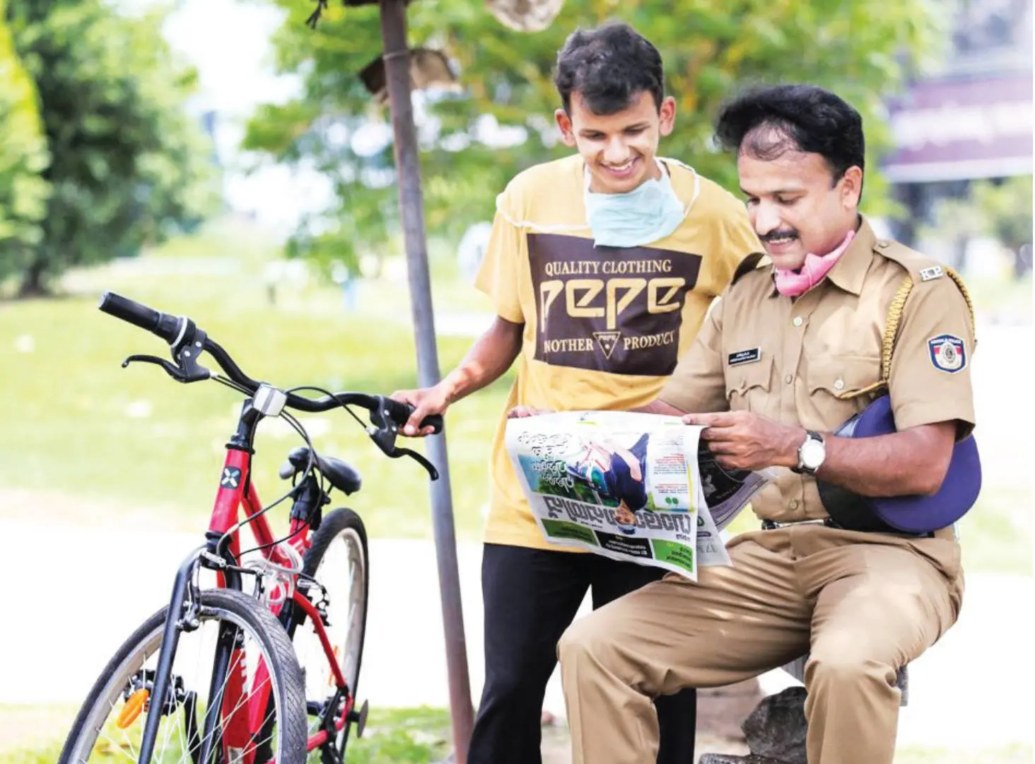 Vinay meets Binu Pazhayidath who posted hi story on Facebook