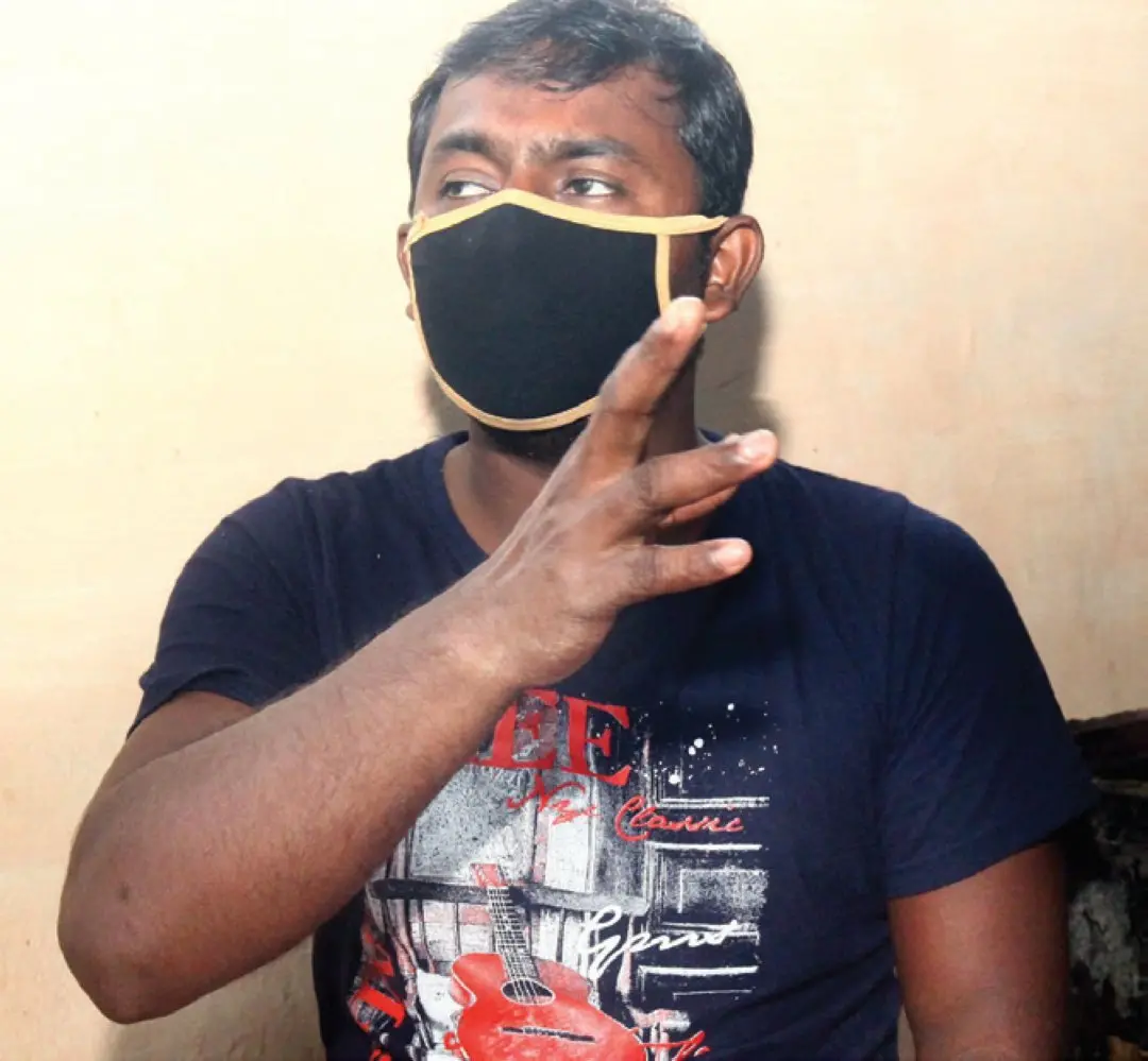 Mainul Sarkar who was staying with Iyakub, who was arrested by NIA, narrating the raid | Photo: Mathrubhumi