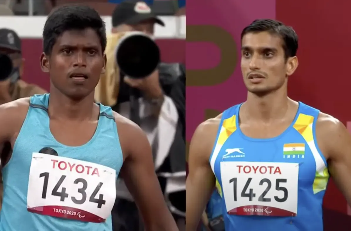 Mariyappan Thangavelu and Sharad Kumar I Photo: Screengrab|Twitter