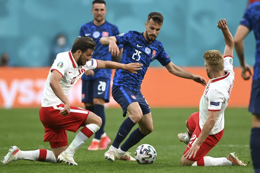 Slovakia upset Poland 2-1 in Euro 2020