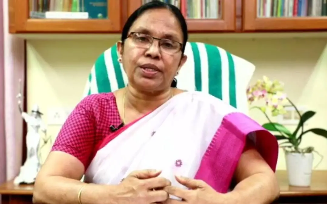 K.K Shailaja | Photo: Screengrab|FB LIve