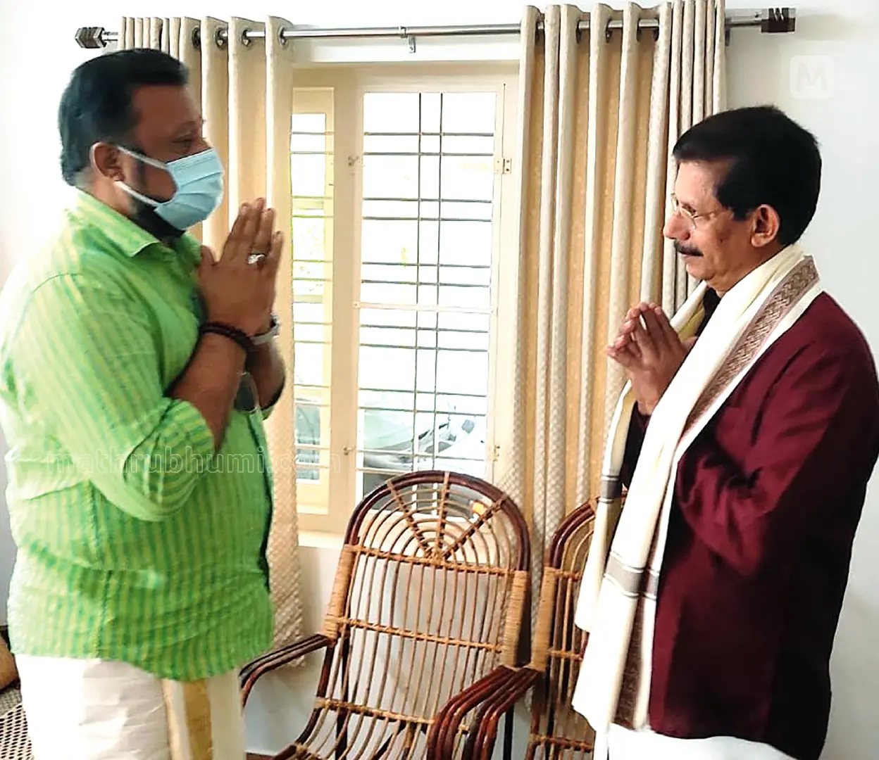 Suresh Gopi meeting T J Joseph