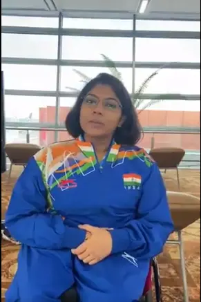 Bhavina Patel I Courtesy : DD News|Twitter
