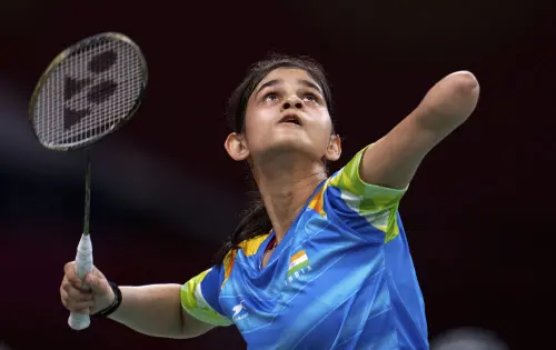 Palak Kohli in action | Photo: AP