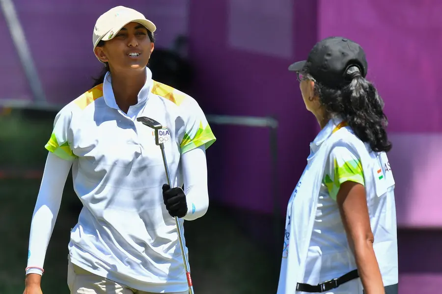 Golf: Aditi in medal hunt in Tokyo Olympics with blemish-free second round