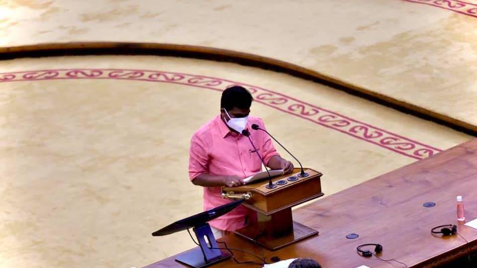 Adv P R Raju Devikulam MLA Adv A Raju takes oath for second time | Mathrubhumi English