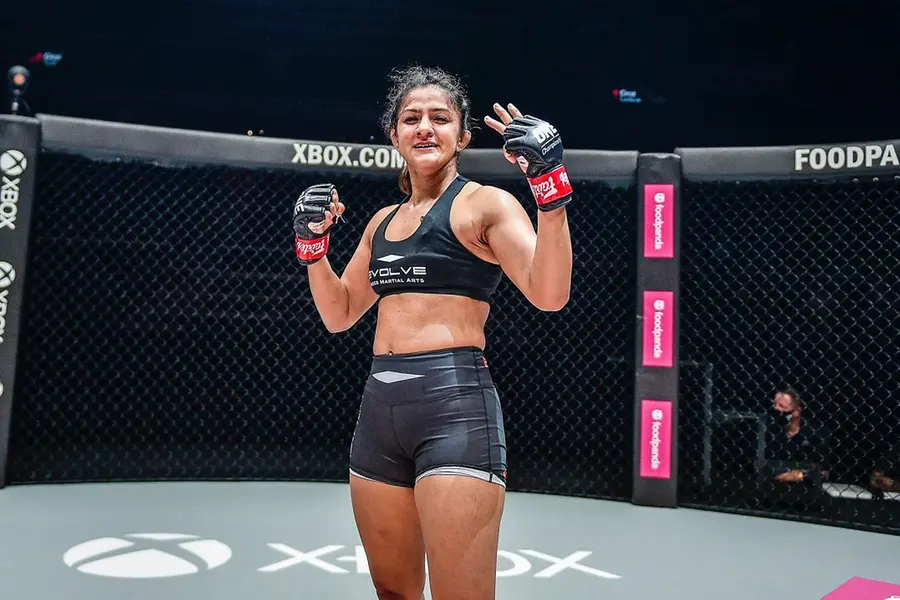 Ritu Phogat wins third straight MMA bout