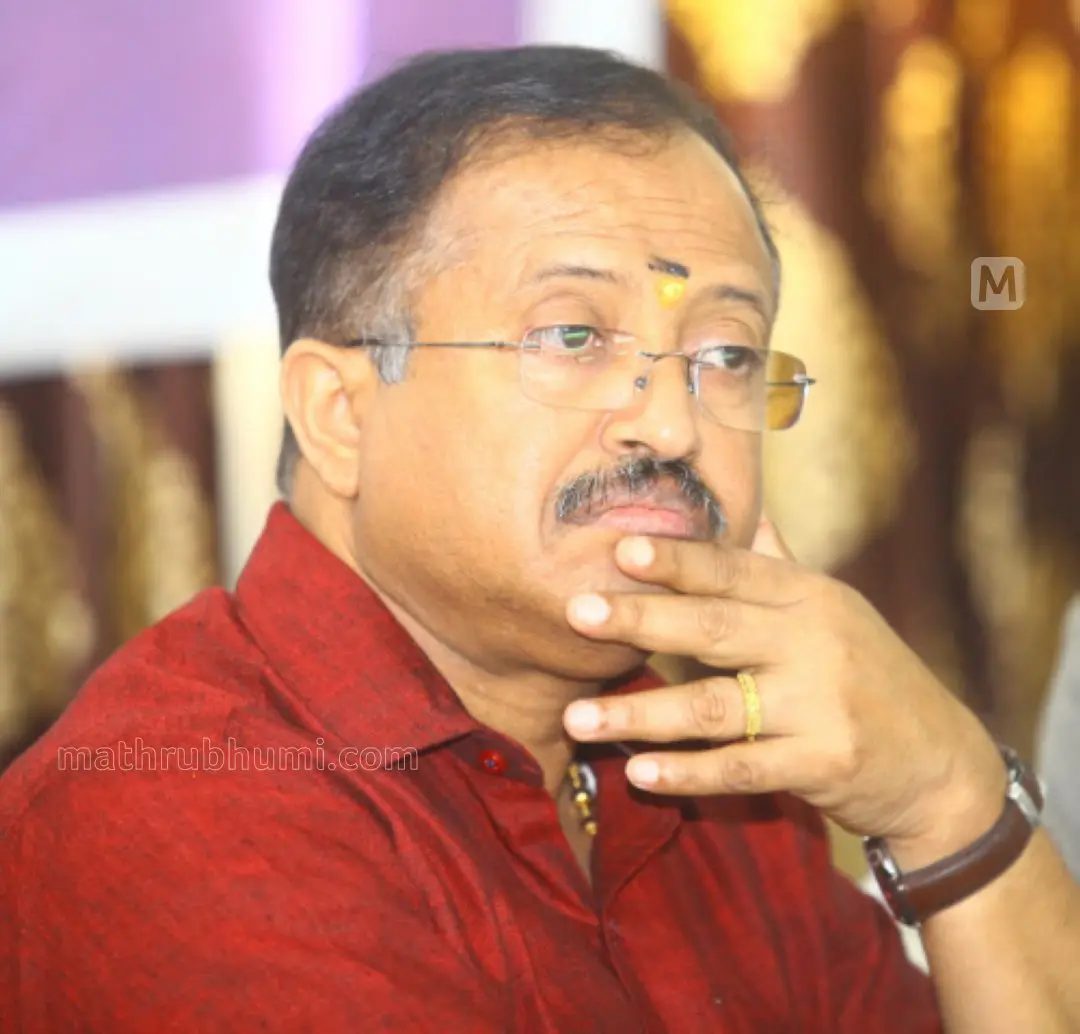 V Muraleedharan | Photo: PP Ratheesh | Mathrubhumi