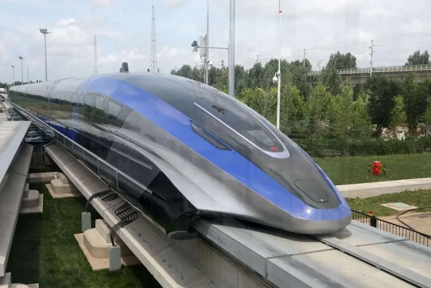 China rolls out 600 kmph high-speed maglev train