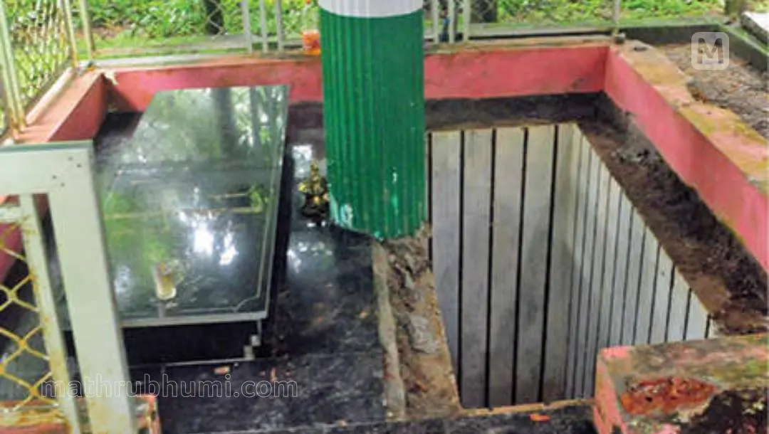 By his father's side- Former Mayor Suma Balakrishnan's son Kaushal Balakrishnan laid to rest in the grave next his father
