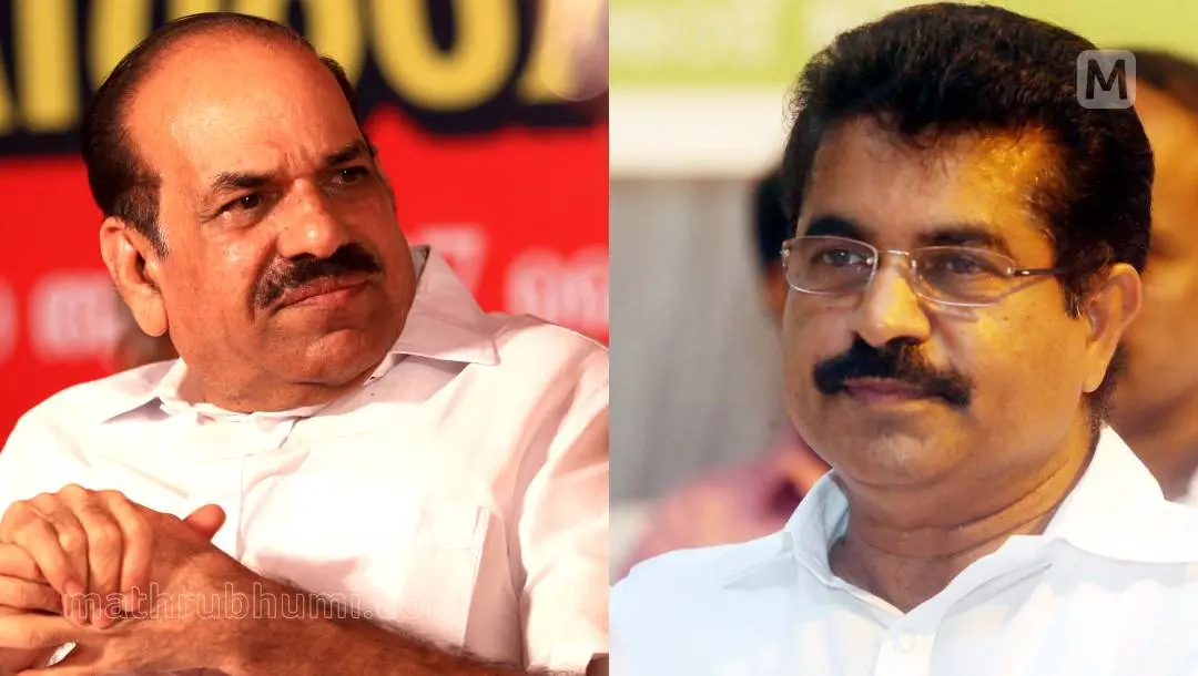 Kodiyeri Balakrishnan (left) and Adoor Prakash | Photo: Mathrubhumi