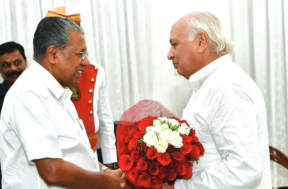 Chief Minister Pinarayi Vijayan, Governor Arif Mohammed Khan | File photo: Mathrubhumi