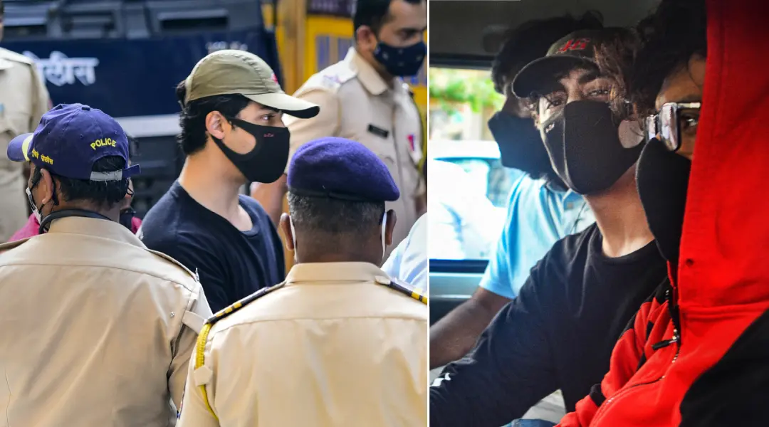 Aryan Khan being taken for his medical examination by NCB officials | Photo: PTI