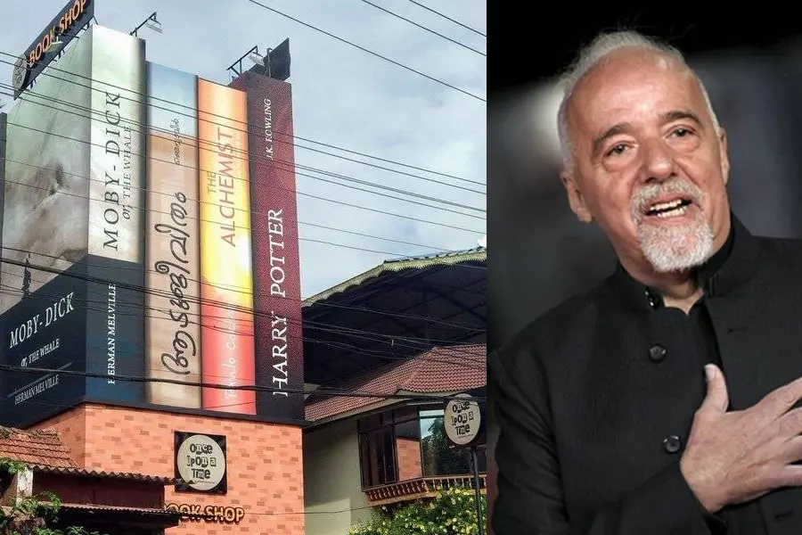 Paulo Coelho stuns Keralites again by tweeting pic of Aluva book stall