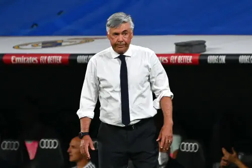 Real Madrid coach Carlo Ancelotti I Photo: AFP