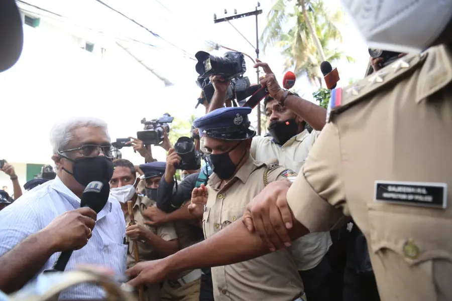 NIA team from Kochi, Delhi, Hyderabad interrogating Sivasankar