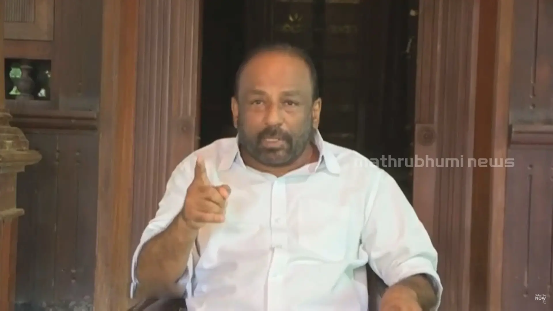 AV Gopinath | Screengrab: Mathrubhumi News