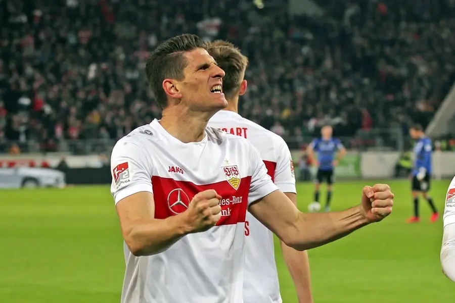 Mario Gomez hangs up boots after helping Stuttgart secure promotion