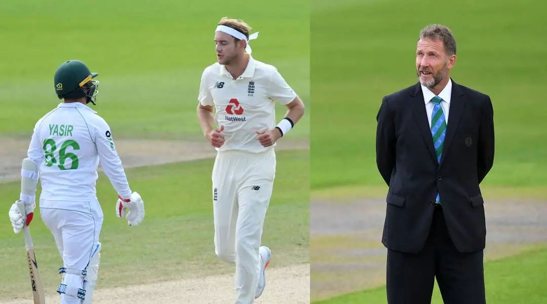 Stuart Broad (left) and Chris Broad. (Image Courtesy: Getty Images)