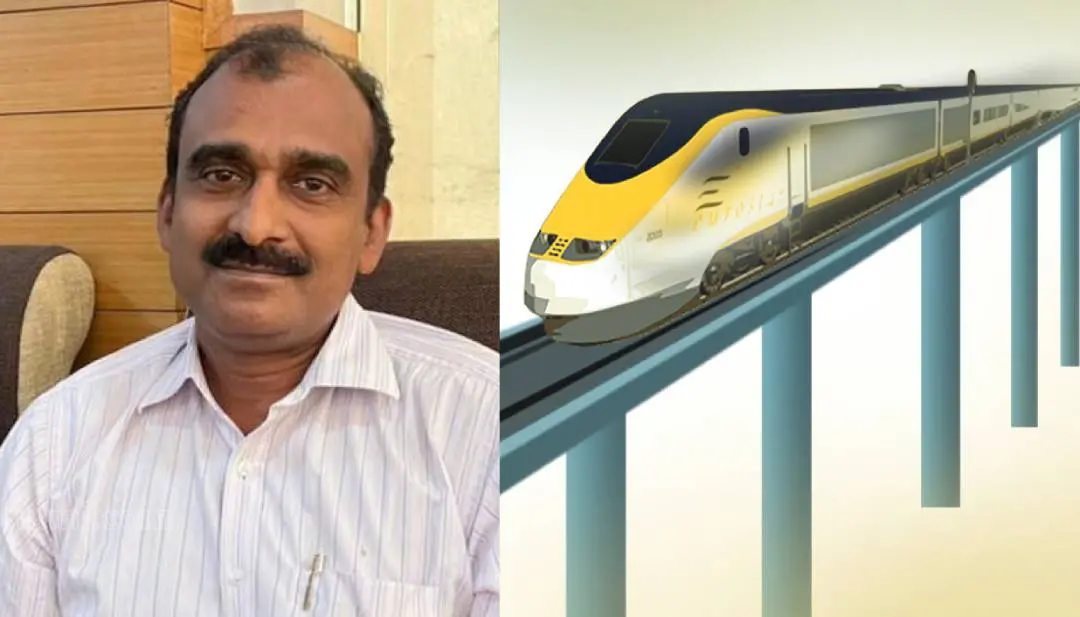 K-RAIL Managing Director V Ajith Kumar
