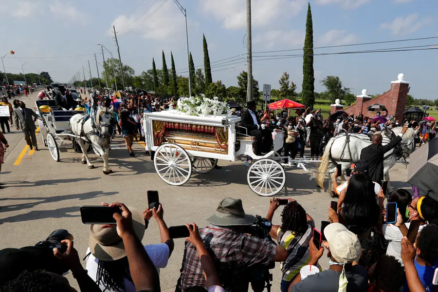 George Floyd's funeral hears calls for racial justice