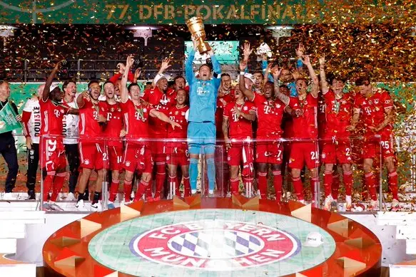 Bayern Munich defend German Cup title with 4-2 win over Bayer Leverkusen
