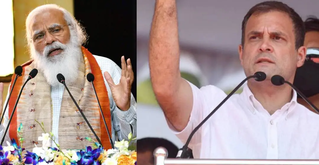 മോദി, രാഹുല് ഗാന്ധി |ഫോട്ടോ:PTI