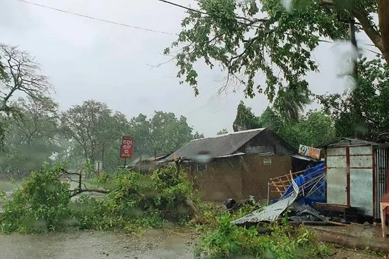 Cyclone Amphan uproots trees, flattens houses in Odisha