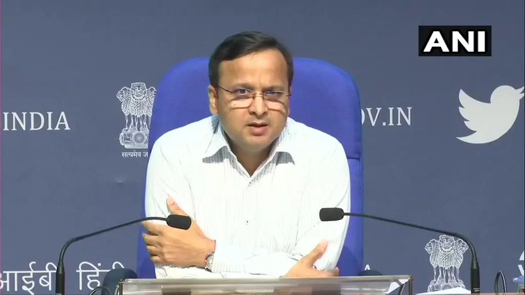 Health Ministry's Joint Secretary Lav Agarwal (ANI photo)
