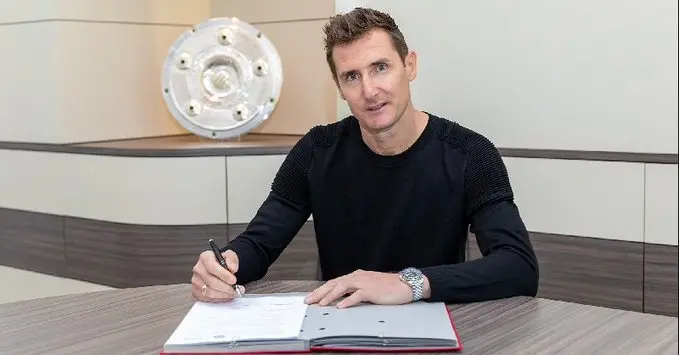 Miroslav Klose (Photo: Twitter|FC Bayern English)