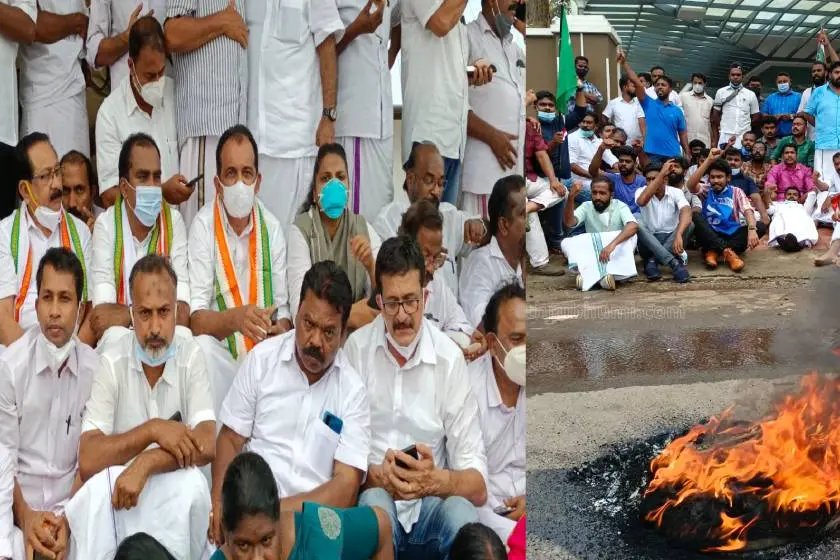 Mofiya Parveen case: Widespread protest against CI Sudheer; Congress blocks DIG’s vehicle