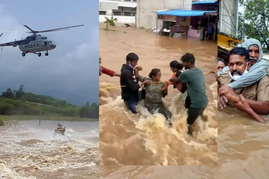 Andhra flood situation grim; CM reviews flood damage, death toll rises to 29