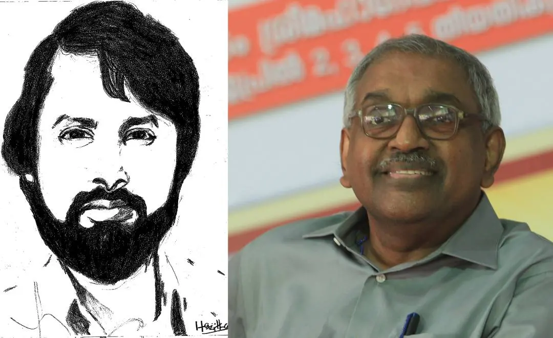 Sukumara Kurup (left), Alexander Jacob (right)