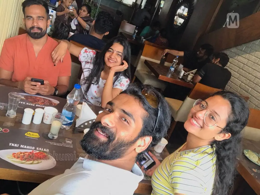 From Left: Abdul Rehman, Anjana Shajan, Ansi Kabeer and ED Salman during a get together.