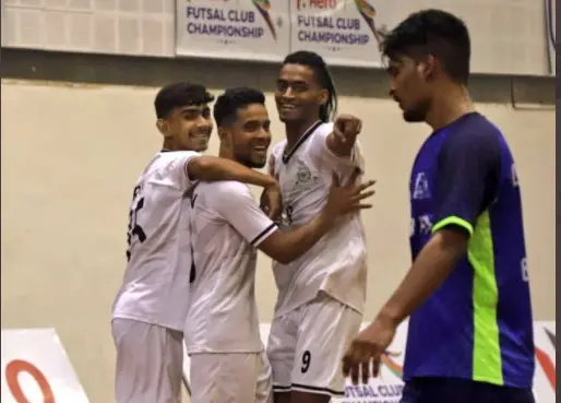 Mohammedan SC players celebrates after winning | Photo: Twitter|Indian Foootball Team