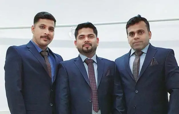Jijesh along with his friends